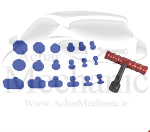مکش دستی و سَری چسبونک 19 پارچه Lk